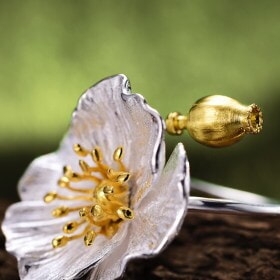Silver-Blooming-Poppies-Flower-gold-ring-designs (9)